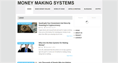 Desktop Screenshot of moneymakingsystems.net